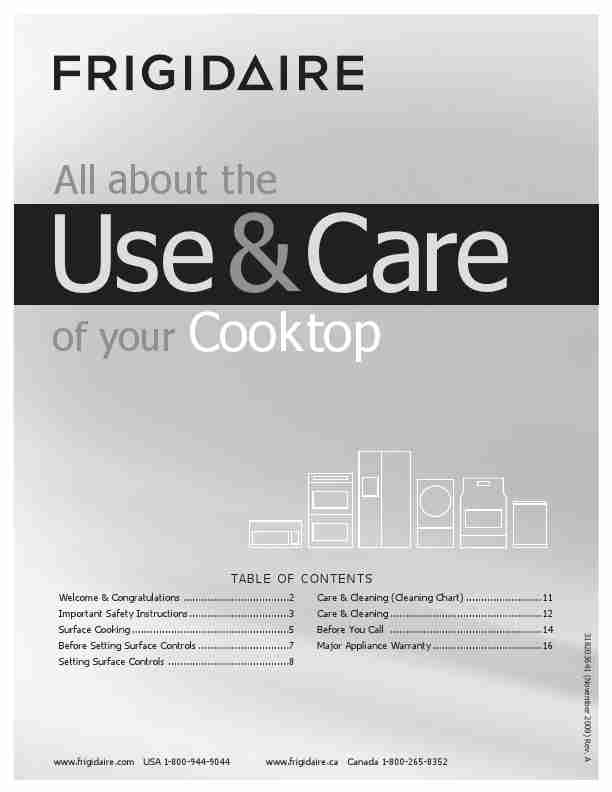 Frigidaire Cooktop FFEC2605LW-page_pdf